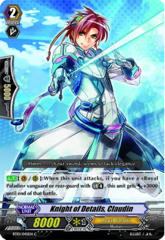 Delicate Knight, Claudin : BT10-045 - Cardfight!! Vanguard Single Card