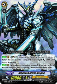 Dignified Silver Dragon : BT10-021 - Cardfight!! Vanguard Single Card