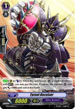 Tyrant Receiver : BT10-099 - Cardfight!! Vanguard Single Card