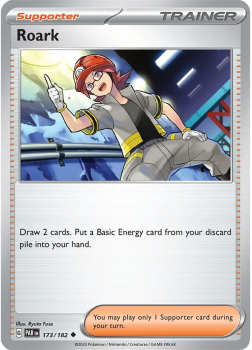 Roark : SCARLET AND VIOLET - PARADOX RIFT 173/182 - Pokemon Single Card