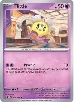 Flittle : SCARLET AND VIOLET - PARADOX RIFT 80/182 - Pokemon Single Card