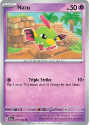 Natu : SCARLET AND VIOLET - PARADOX RIFT 71/182 - Pokemon Single Card