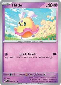 Flittle : SCARLET AND VIOLET - PARADOX RIFT 79/182 - Pokemon Single Card