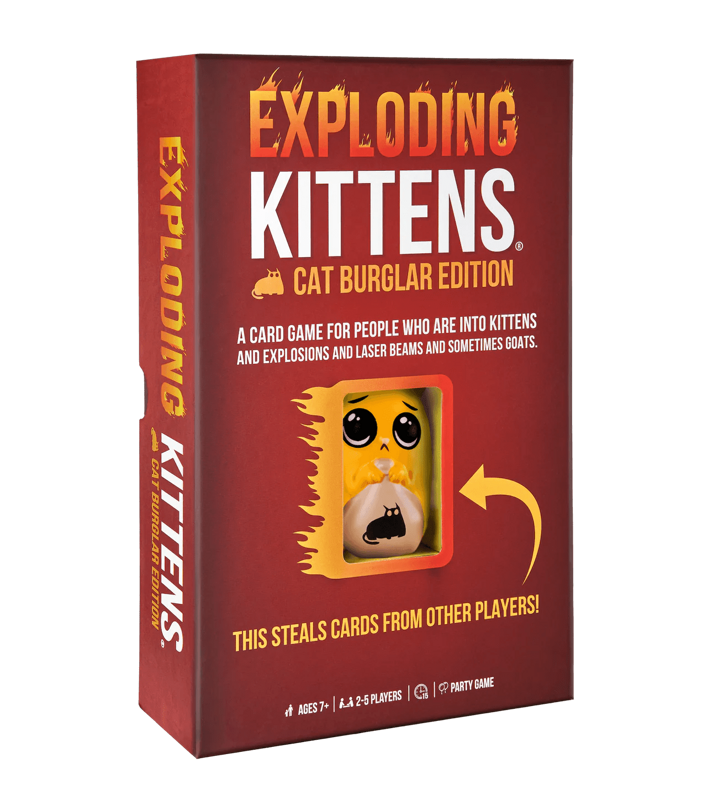 Exploding Kittens: Cat Burglar Edition | Chaos Cards