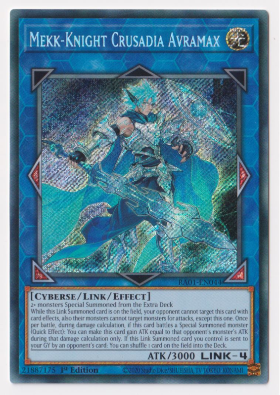 MEKK-KNIGHT CRUSADIA AVRAMAX - MAZE-EN054 - Collector's Rare 1st