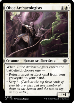 Oltec Archaeologists (FOIL) single card from Magic the Gathering