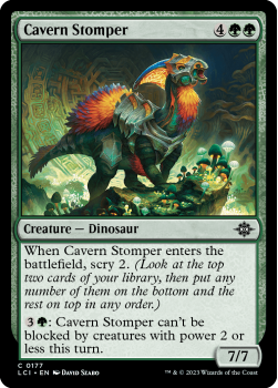 Cavern Stomper single card from Magic the Gathering