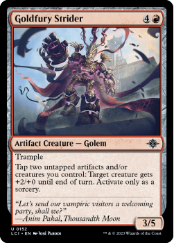 Goldfury Strider single card from Magic the Gathering