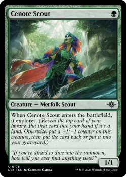 Cenote Scout single card from Magic the Gathering