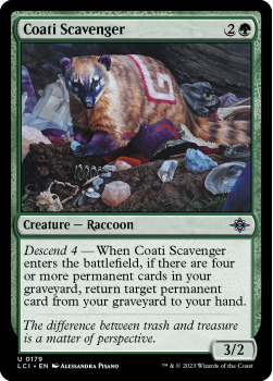 Coati Scavenger single card from Magic the Gathering