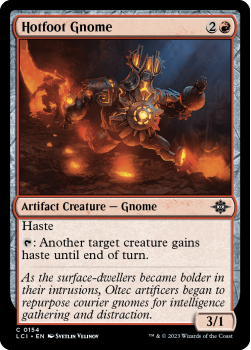 Hotfoot Gnome (FOIL) single card from Magic the Gathering