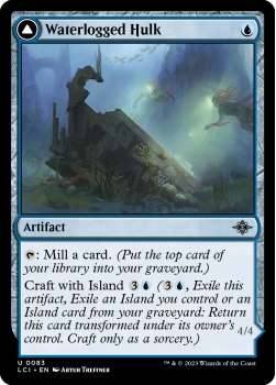 Waterlogged Hulk // Watertight Gondola (FOIL) single card from Magic the Gathering