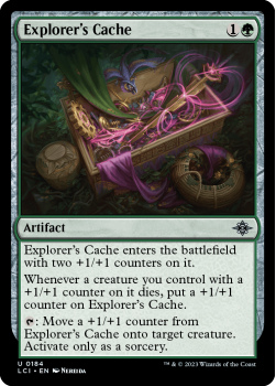 Explorer's Cache single card from Magic the Gathering