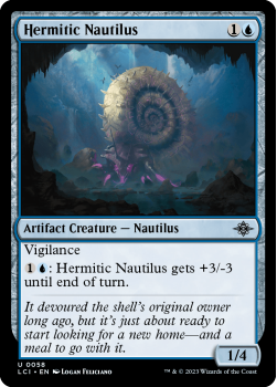 Hermitic Nautilus single card from Magic the Gathering