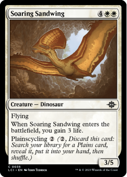 Soaring Sandwing single card from Magic the Gathering