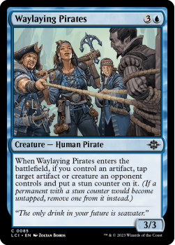 Waylaying Pirates (FOIL) single card from Magic the Gathering