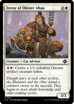 Envoy of Okinec Ahau (FOIL) single card from Magic the Gathering