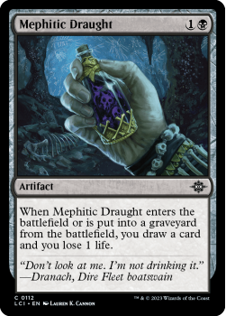 Mephitic Draught (FOIL) single card from Magic the Gathering