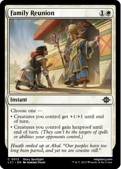 Family Reunion (FOIL) single card from Magic the Gathering