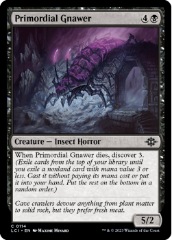 Primordial Gnawer (FOIL) single card from Magic the Gathering