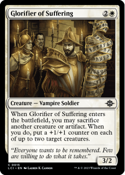 Glorifier of Suffering (FOIL) single card from Magic the Gathering