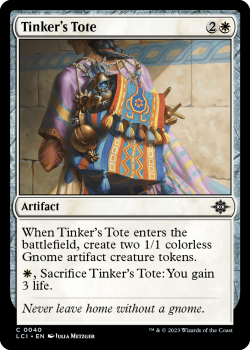 Tinker's Tote single card from Magic the Gathering