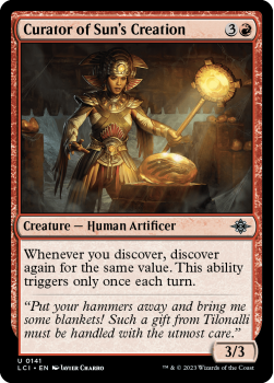 Curator of Sun's Creation single card from Magic the Gathering