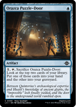 Orazca Puzzle-Door (FOIL) single card from Magic the Gathering