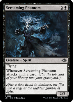Screaming Phantom (FOIL) single card from Magic the Gathering
