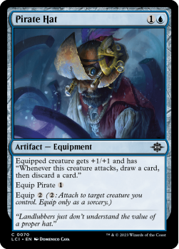 Pirate Hat single card from Magic the Gathering
