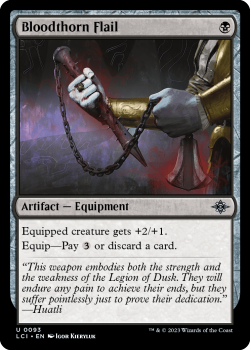 Bloodthorn Flail single card from Magic the Gathering
