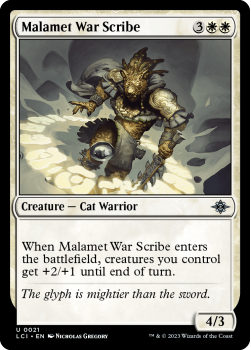Malamet War Scribe (FOIL) single card from Magic the Gathering