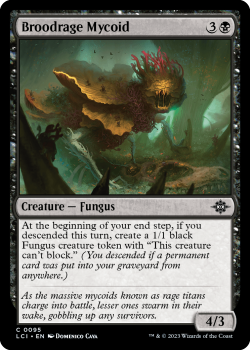 Broodrage Mycoid (FOIL) single card from Magic the Gathering