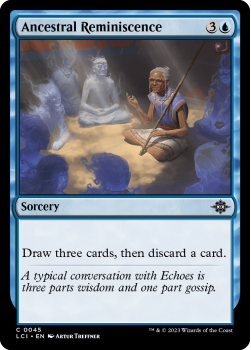 Ancestral Reminiscence (FOIL) single card from Magic the Gathering