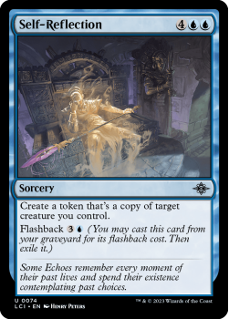 Self-Reflection single card from Magic the Gathering