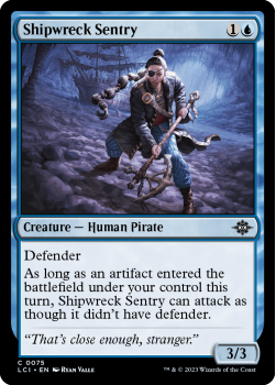 Shipwreck Sentry (FOIL) single card from Magic the Gathering