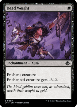 Dead Weight (FOIL) single card from Magic the Gathering