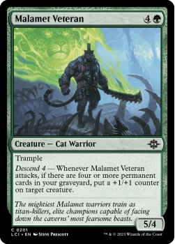 Malamet Veteran (FOIL) single card from Magic the Gathering