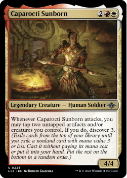 Caparocti Sunborn single card from Magic the Gathering