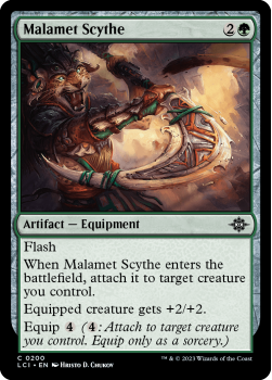 Malamet Scythe single card from Magic the Gathering
