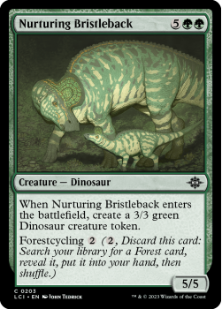 Nurturing Bristleback single card from Magic the Gathering