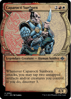 Caparocti Sunborn (SHOWCASE)(FOIL) single card from Magic the Gathering