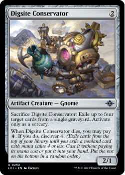 Digsite Conservator single card from Magic the Gathering