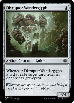 Disruptor Wanderglyph (FOIL) single card from Magic the Gathering