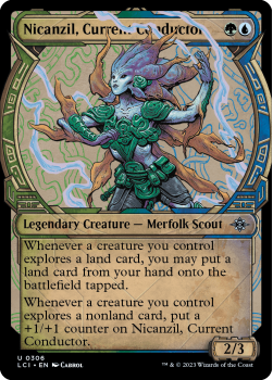 Nicanzil, Current Conductor (SHOWCASE) single card from Magic the Gathering