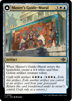 Master's Guide-Mural // Masterâs Manufactory single card from Magic the Gathering