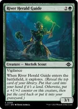 River Herald Guide (FOIL) single card from Magic the Gathering