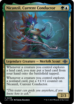 Nicanzil, Current Conductor single card from Magic the Gathering