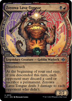 Zoyowa Lava-Tongue (SHOWCASE) single card from Magic the Gathering