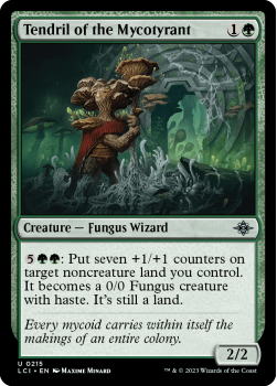 Tendril of the Mycotyrant single card from Magic the Gathering